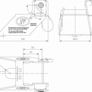 Antivol De Tête Universel Steelpress Zz-02