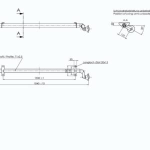 Essieu Non-Freiné Al-Ko Optima 1340 Mm 750 Kg 100X4