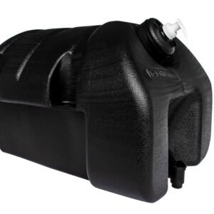 Jerrican Eau En Plastique 30 L Avec Porte Savon Takler - Noir