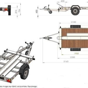 Petite Remorque Moto Unitrailer Moto 1