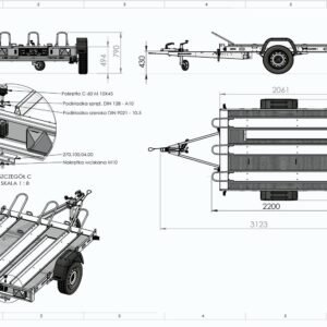 Remorque Moto Basculante Unitrailer Moto 3