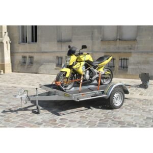 Remorque Plateau Moto - Quad - Tondeuse 750 Kg Trelgo Rev250Sf - Livrée Montée