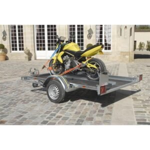 Remorque Plateau Moto - Quad - Tondeuse 750 Kg Trelgo Rev250Sf - Livrée Montée