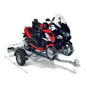 Remorque porte 2 motos 500 Kg NORAUTO PM2